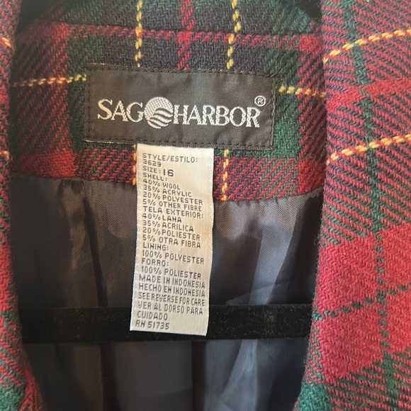 Plaid blazer jacket - Picture 4 of 6